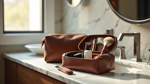Choisir la trousse de toilette de voyage pour homme idéale